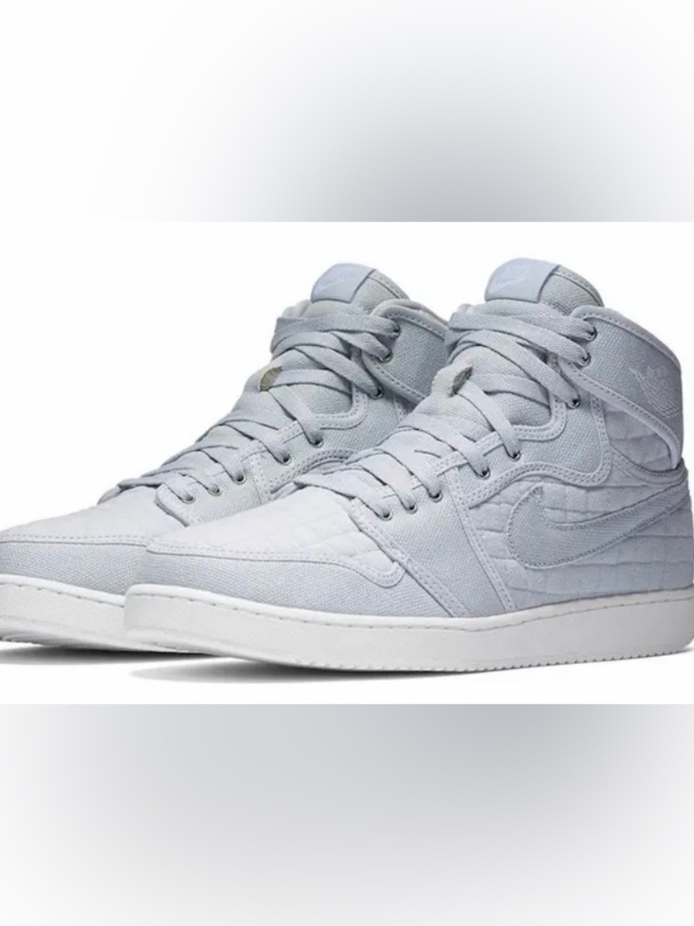 Air Jordan AJKO Quilted High Pure Platinum Size 8 New In Box!!